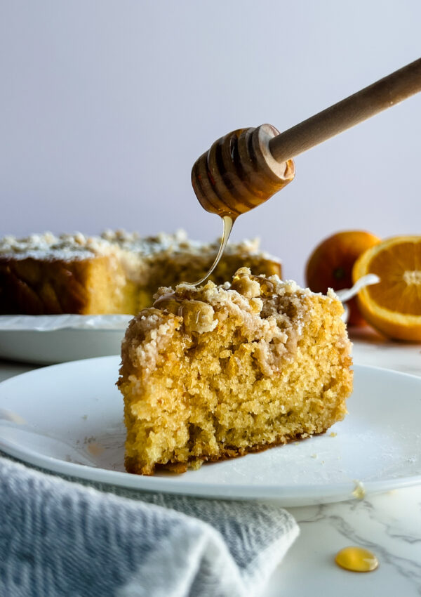 Orange Honey Crumb Cake